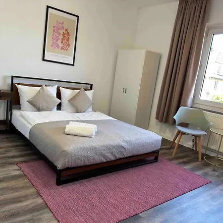 Zentral Gelegenes Und Stilvoll Moebliertes In Nur 5 Minuten Vom Hbf Und City, Ideal Fuer Pendler Und Messebesucher Appartement *