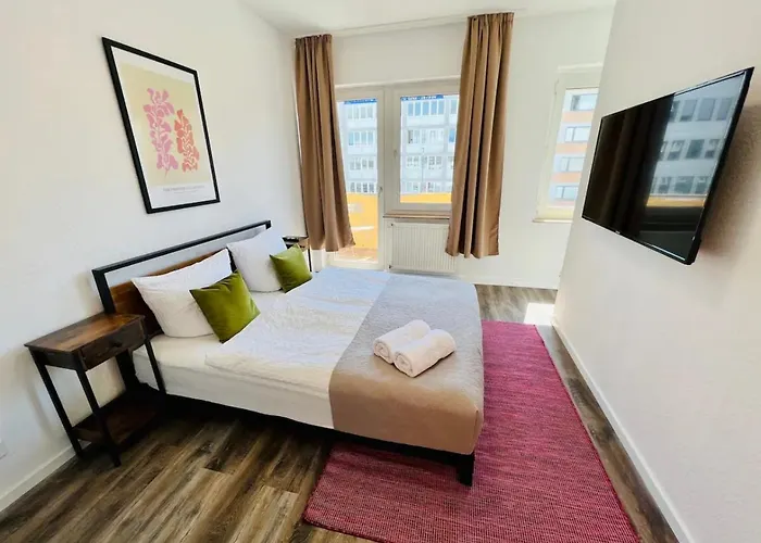 Apartmán Hbf Zentrum Business Messe Duesseldorf *