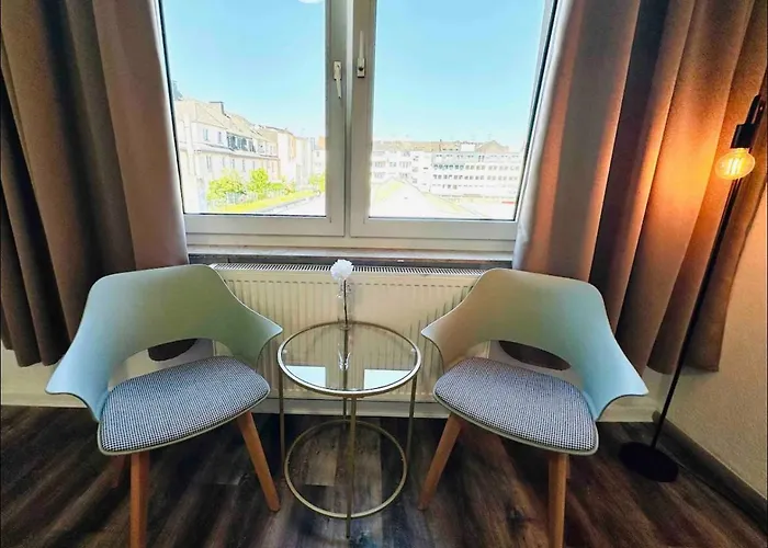 Апартаменты Hbf Zentrum Business Messe Duesseldorf Дуйсбург