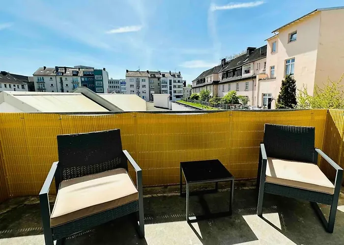 Apartmán Hbf Zentrum Business Messe Duesseldorf Duisburg